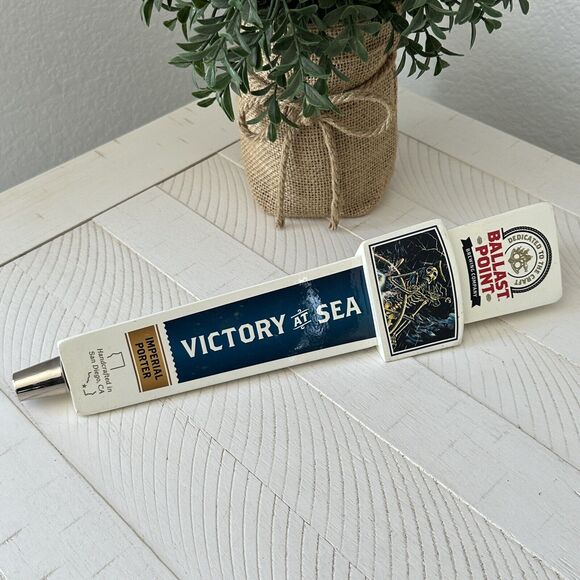 Ballast Point Brewing Co. Victory At Sea Imperial Porter 11" Beer Tap Handle GC - Picture 1 of 11